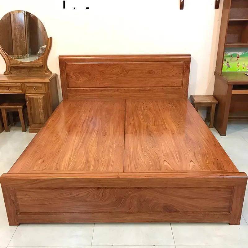 Giường gỗ Hương Đá