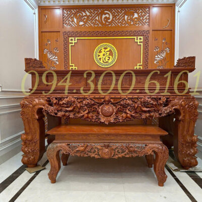 Sập Thờ Mai Điểu Chân 24